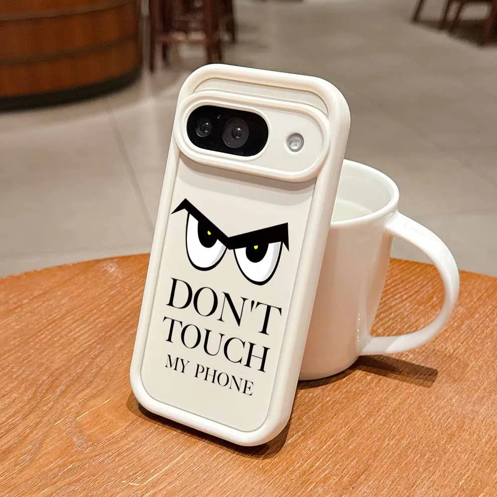 Don't Touch My Phone - Soft Feel Protective Case with Eye Ladder Design