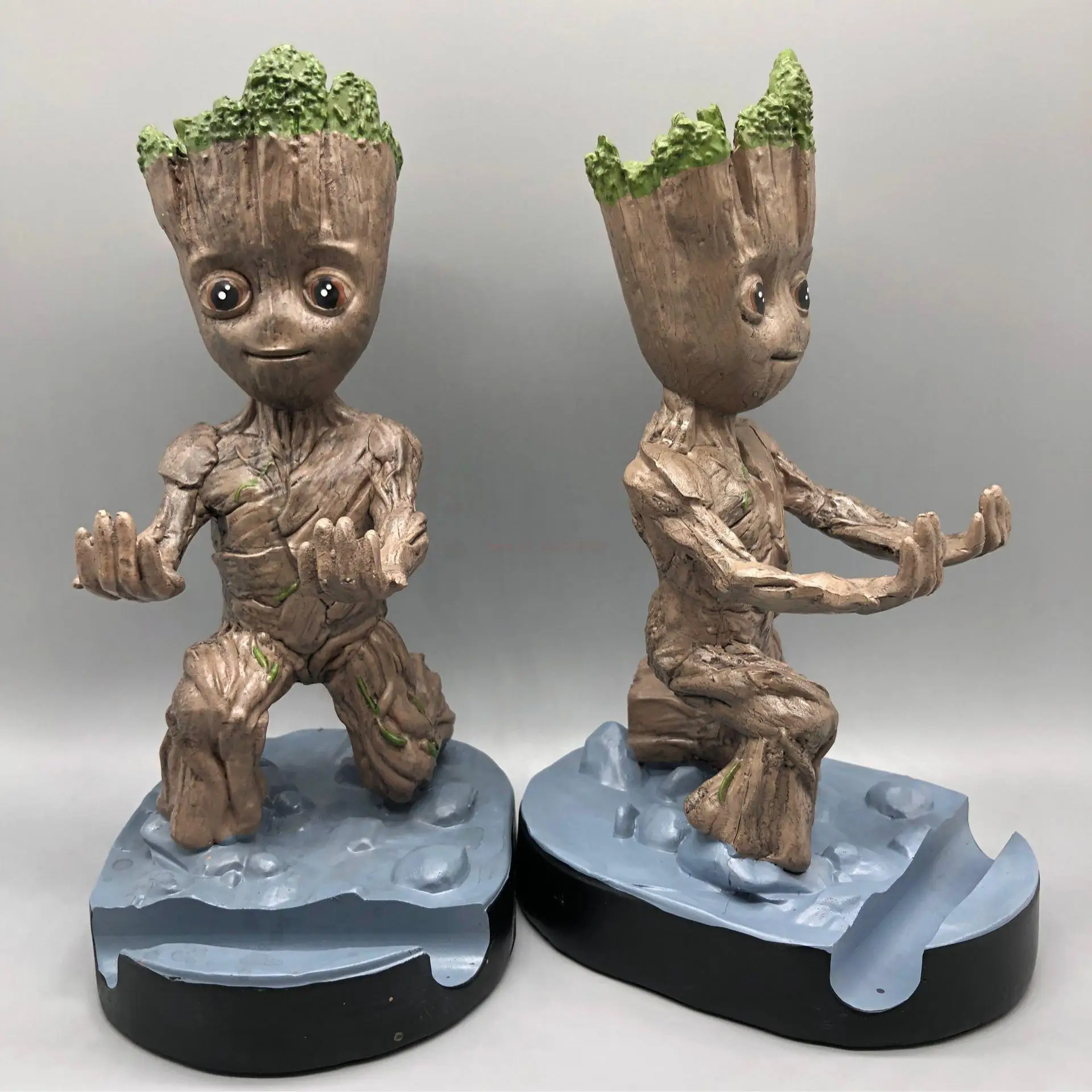 Support de manettes de jeu gardiens de la galaxie Groot, 22cm, figurine,  jouets, mignon petit arbre, support de téléphone, modèle ornement, cadeaux