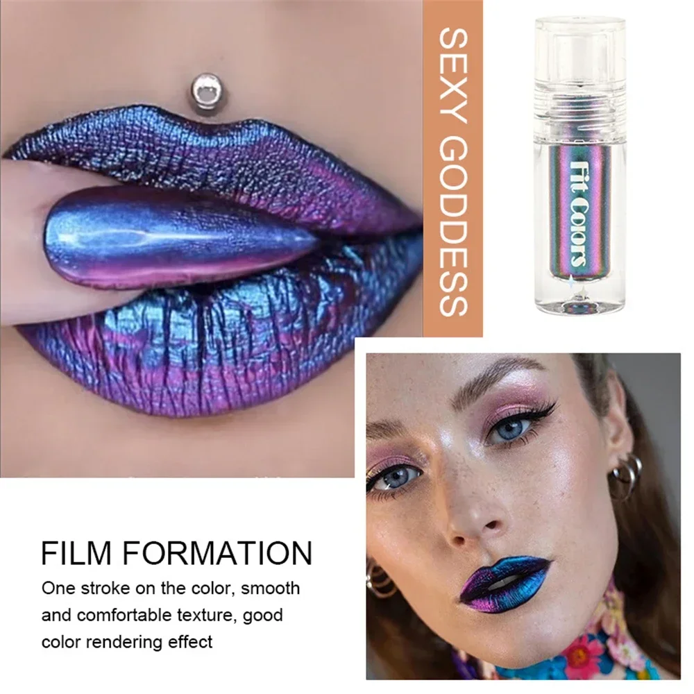 Multi-Chrome Shifting Pigments Chameleon Liquid Eyeshadow Long Lasting