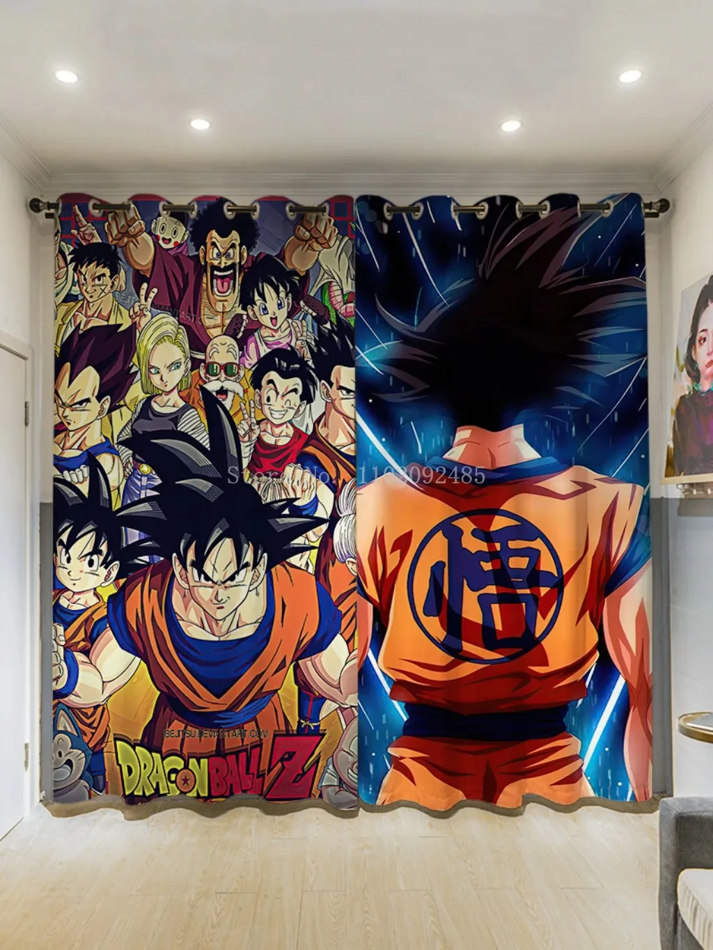 希少　レトロ　当時　ドラゴンボール　遮光性　カーテン　ドラゴンボール改 希少 レトロ 当時 ドラゴンボール 遮光性 カーテン