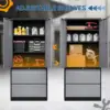 71" Metal Storage Cabinet with Lock Large Lockable Garage Tool Cabinet with Drawers and Shelves Tall Steel Heavy-Duty Cabinet 3