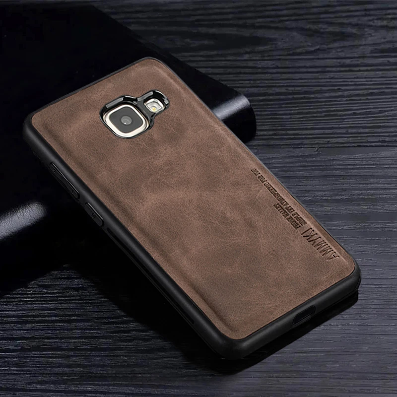 Simple pattern Case For Samsung Galaxy J5 J7 prime max Plus Case Pu leather For Samsung A3 A7 On5 on7