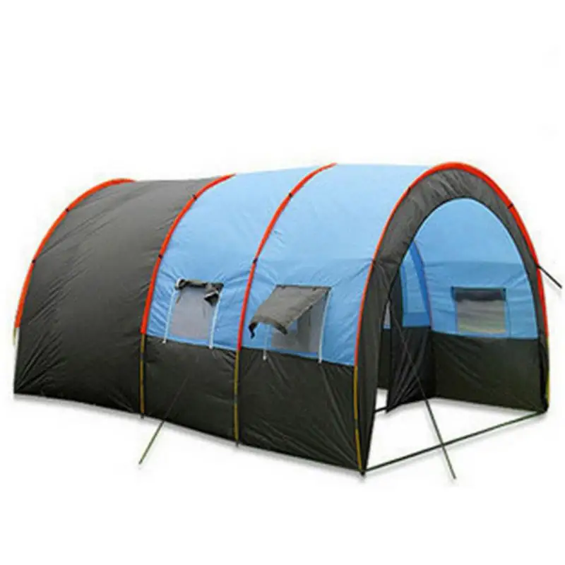 

Large Tents For Outdoor Camping 8-10 Person Large Multi Room Tunnel Tent For Family Portable Tent Camping Accessories Waterproof