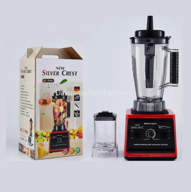 

2022 Hot Selling 3L 8000w 2 in 1 Blender Multifunctional Food Grinder Juice Maker Home Electric Blender