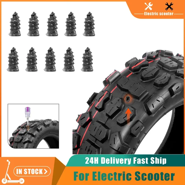 Reparatie band nagel vacuüm autoband reparatie rubberen nagel set universele band schroef tubeless reparatie gereedschap kit voor elektrische scooter