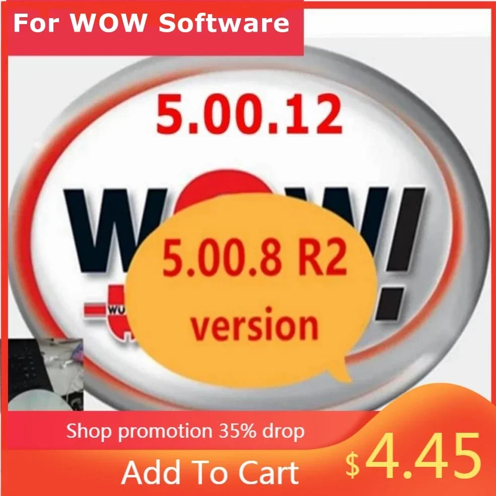 2025 offre spéciale w-ur-th WOW V5.00.12 WOW 5.00.8 R2 logiciel multilingue avec Keygen pour outil de Diagnostic de voitures multi-diag Tcs