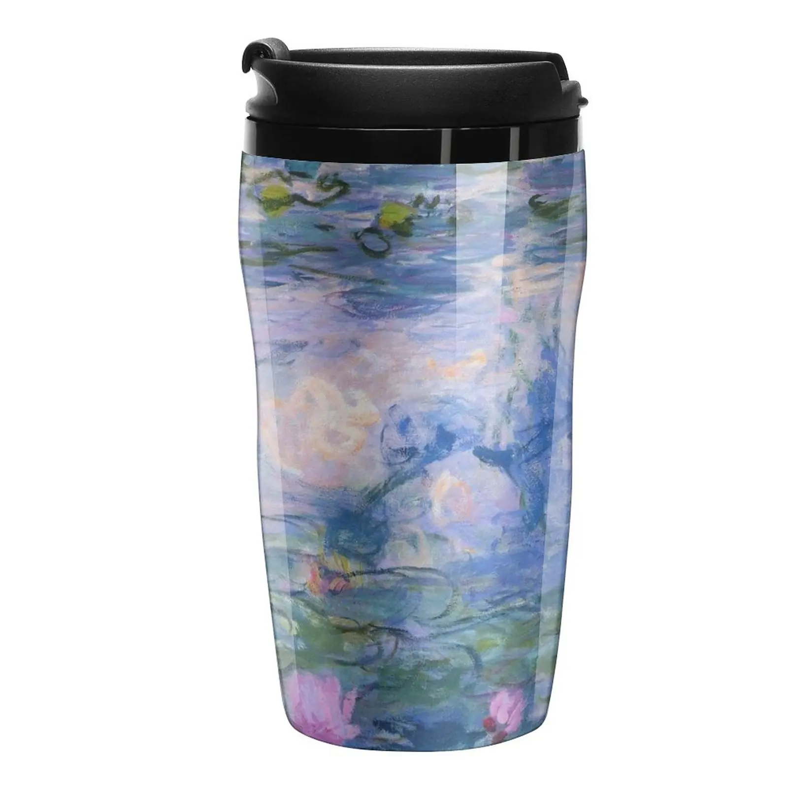 

New Claude Monet - Water Lilies Travel Coffee Mug Coffe Cup Coffee Mugs Creative Beautiful Tea Cups