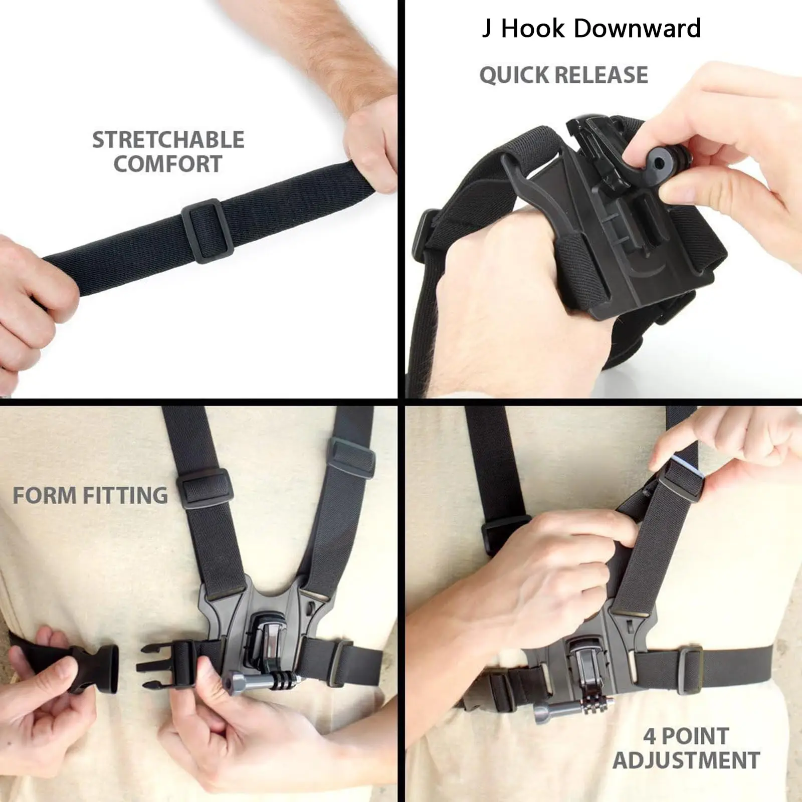 Harnais Poitrine Caméra Action Compatible GoPro DJI
