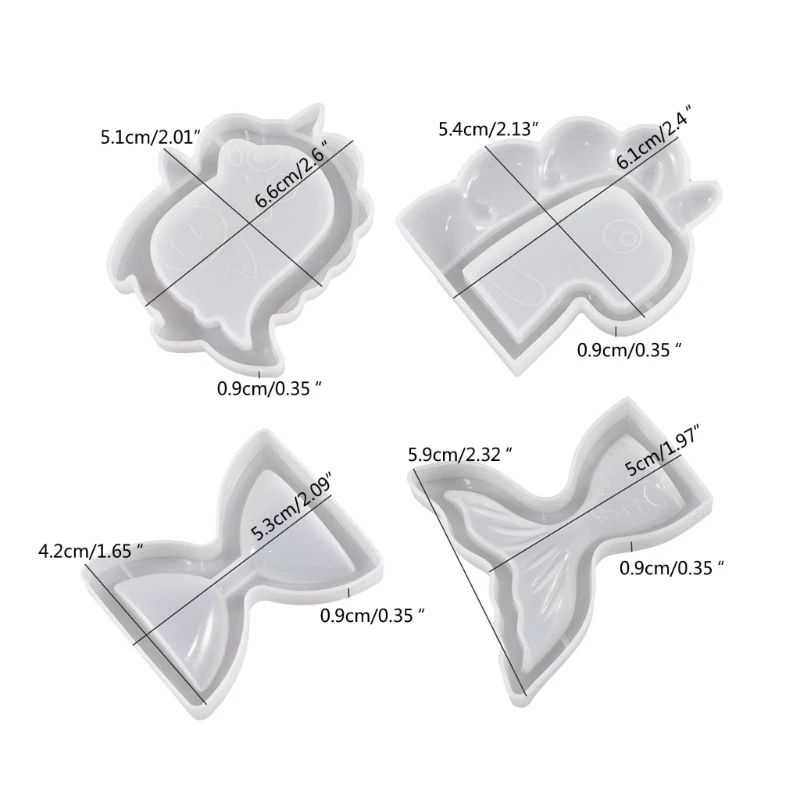 Рисунок 6 - Разноцветные формы из эпоксидной