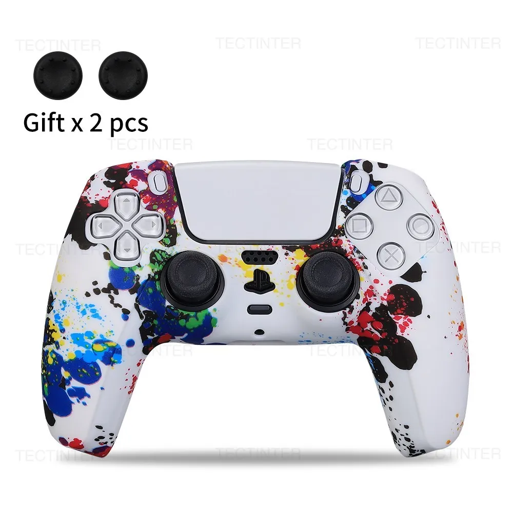 Silicone Anti-Slip Protective Cover with Thumb Grips