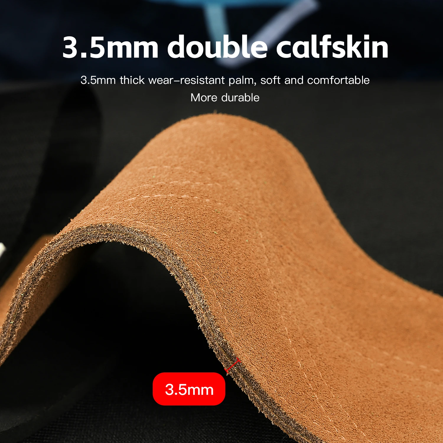 Men Women Gym Grips Cowhide Palm Guards Weightlifting Fitness Workout Gloves Grips with Wrist Wraps Training Equipment