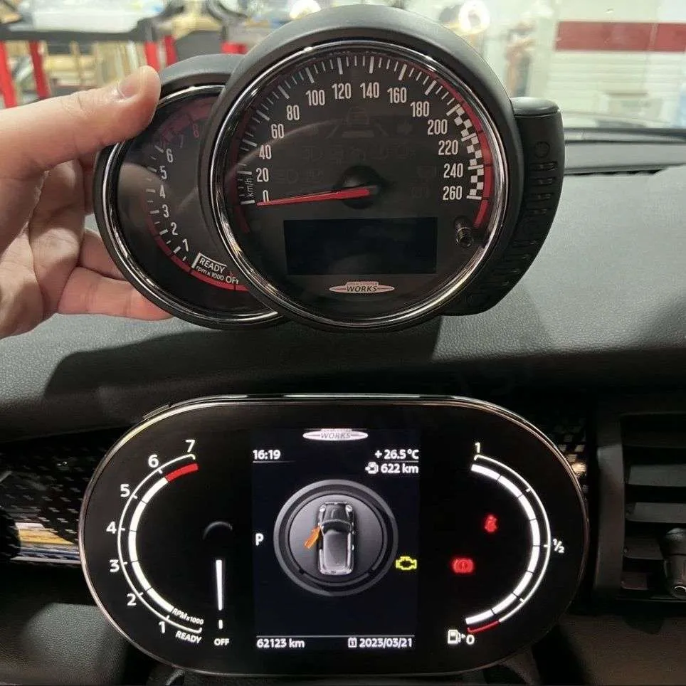 

For BMW Mini Cooper F Series F54 F56 F60 2015+ Car LCD Instrument Cluster Digital Dashboard Pannel Speedometer Player HeadUnit
