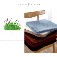 Four Season Universal Breathable Plush Cushion Chair Mats Office Home Cushion Modern Simple Style Comfortable Breathable Pads 2
