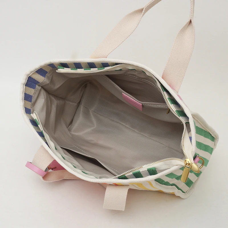 Fashion Women's Canvas Tote Bag Large Capcity Handbags for Women Commuting Women's Bag Messenger Shoulder Bag Summer Beach Bag