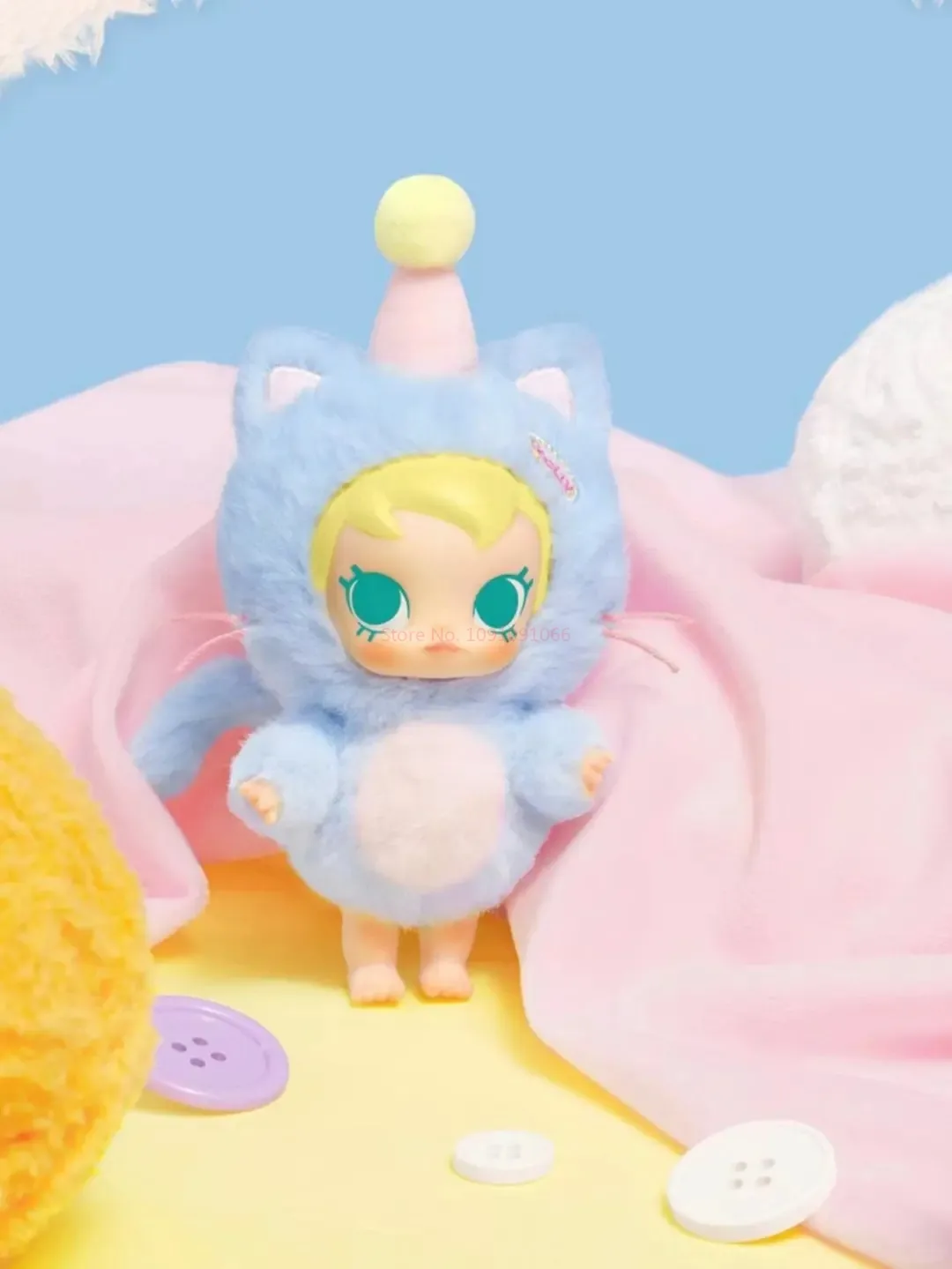 キーホルダー・アクリルキーホルダー POPMART Baby Molly Pockets Friends POP MART Baby Molly Pocket Friends Series Confirmed Keychain