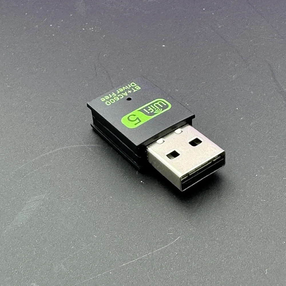 600Mbps WIFI USB Bluetooth 호환 어댑터 드라이버 무료 USB 동글 듀얼 밴드 네트워크 카드