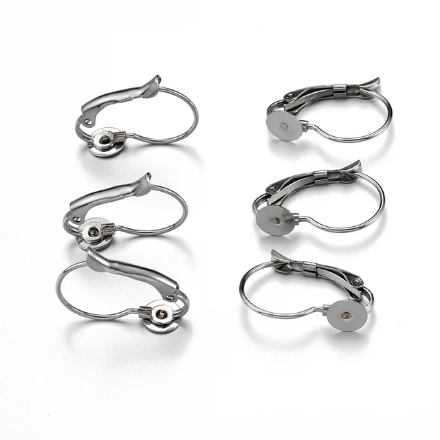 Kit Ganci Per Orecchini 80 Pezzi - Acciaio Inox Ipoallergenico 10 Stili - Foto 6