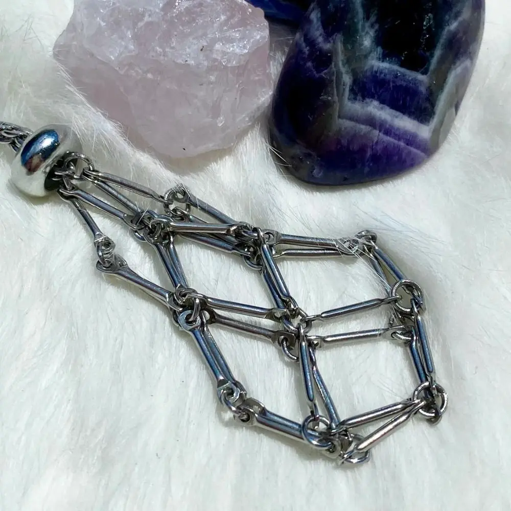 Interchangeable Crystal Holder Necklace - The Crystal Council