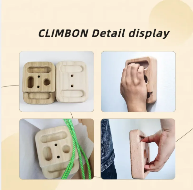 Climbing Finger Strengthener Wooden Household Training Finger strength Gym Fitness Equipment