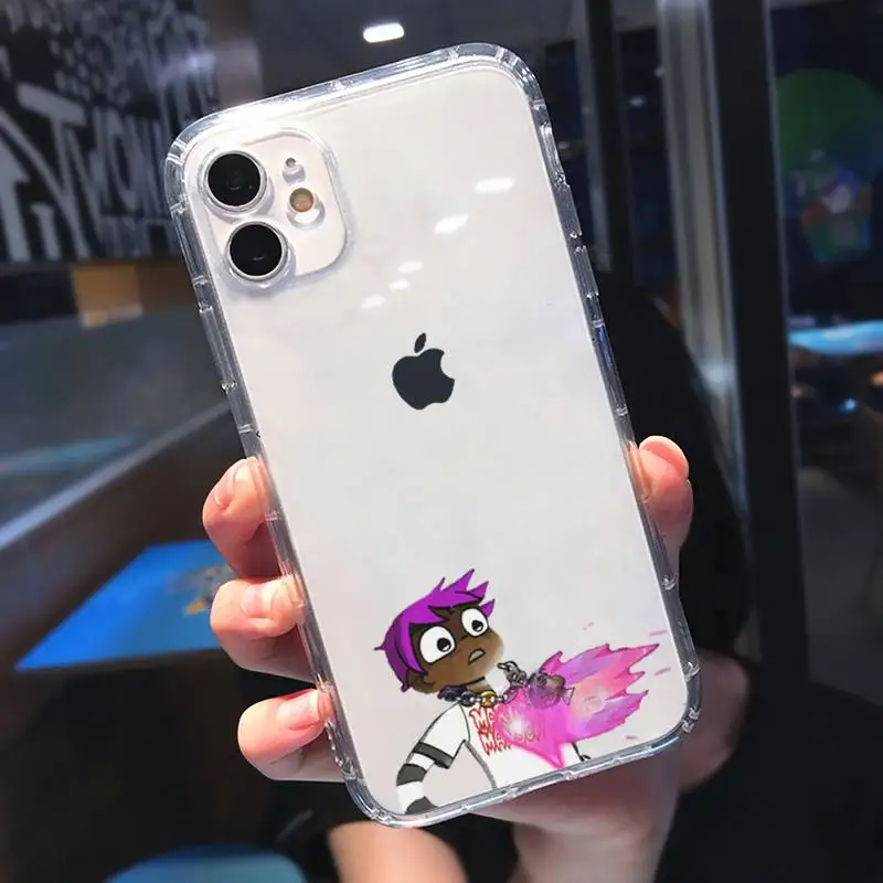 Lil Uzi Vert Eternal Atake Cartoon Clear Silicone Phone Case Cover