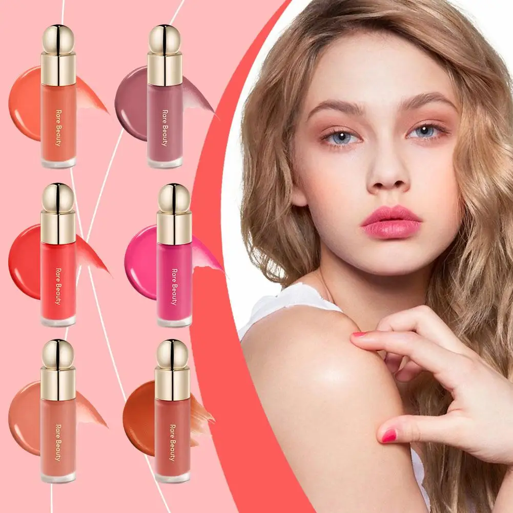 Liquid Moisturizing Blush Long-lasting Color Not Easy To Decolorize Delicate Natural Light Moisturizing Multi-purpose Blush liquid blush