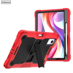 Shockproof Tablet Case with Pencil Holder and Stand for TB336FU or TB336ZU (Red)