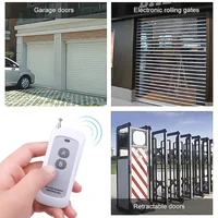 433Mhz Wireless RF Remote Control 1527 Learning Code Transmitter 2 / 8 Keys Long Range For Smart Home Garage Door Opener 3