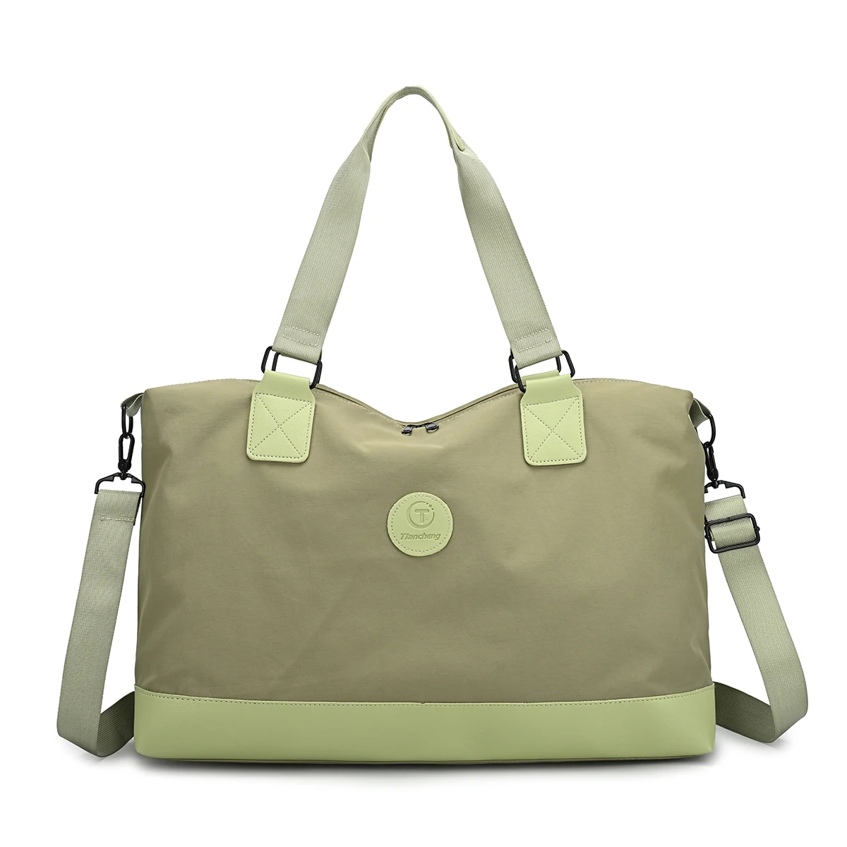 Multifunctional travel and fitness bag - large capacity, adjustable shoulder strap, durable polyester fiber, perfect choice for