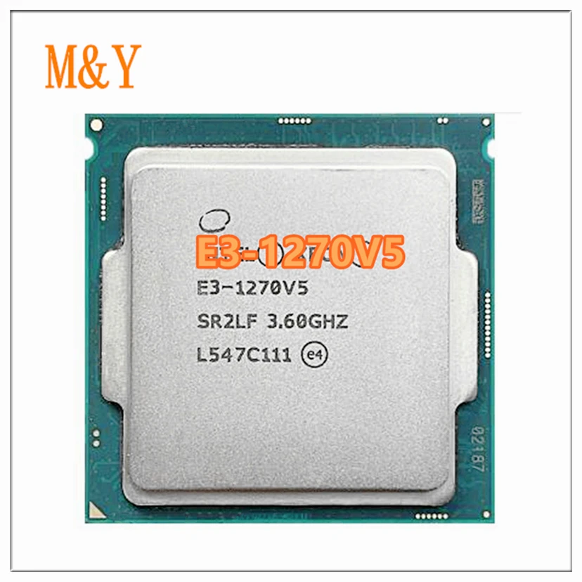 Xeon E3 1270V5 SR2LF CPU 3.60GHz 8M 80W LGA1151 E3 1270 V5 Quad core E3 ...