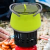 Foldable Water Kettle Portable Camp Tea Pot Compact Travel Portable Kettle with Ergonomic Handle Collapsible Hot Water Boiler 6