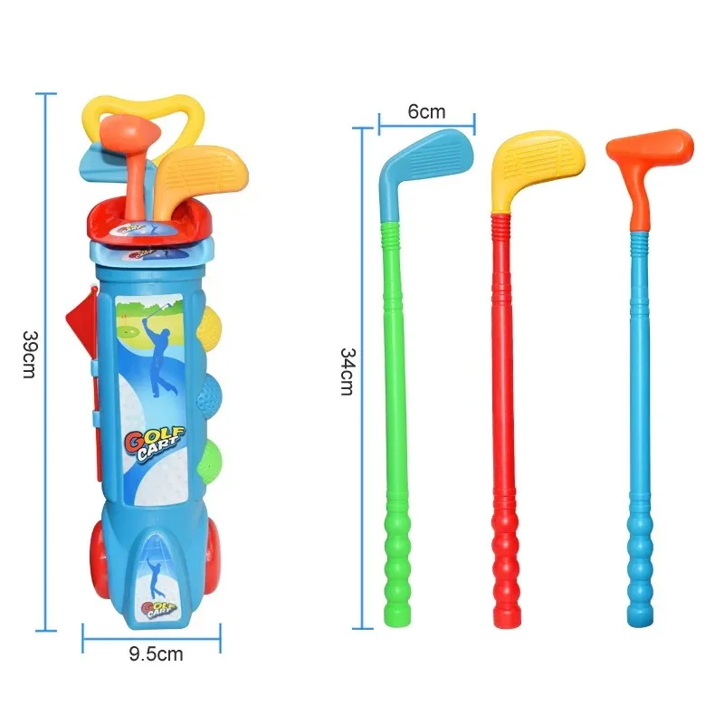 Children's Golf Club Set Toys Indoor And Outdoor Sports Sports Parent-Child Interactive Toys 4