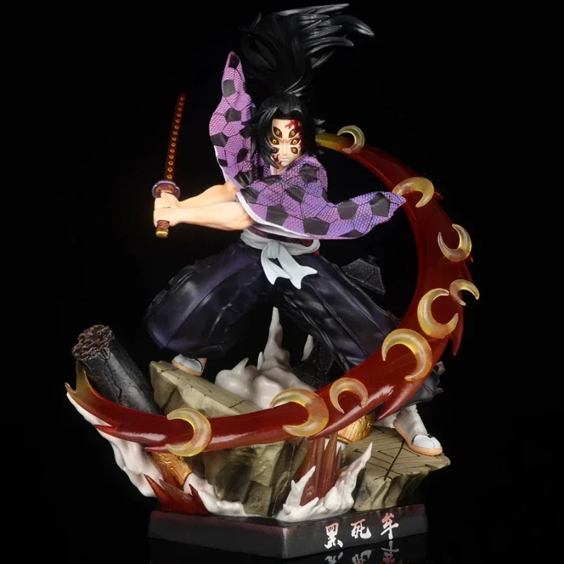 

Anime Demon Slayer Figure Kokushibo Figurine Collectible Model Kimetsu No Yaiba Action Figure Room Decor Adult Kid Toy Gifts