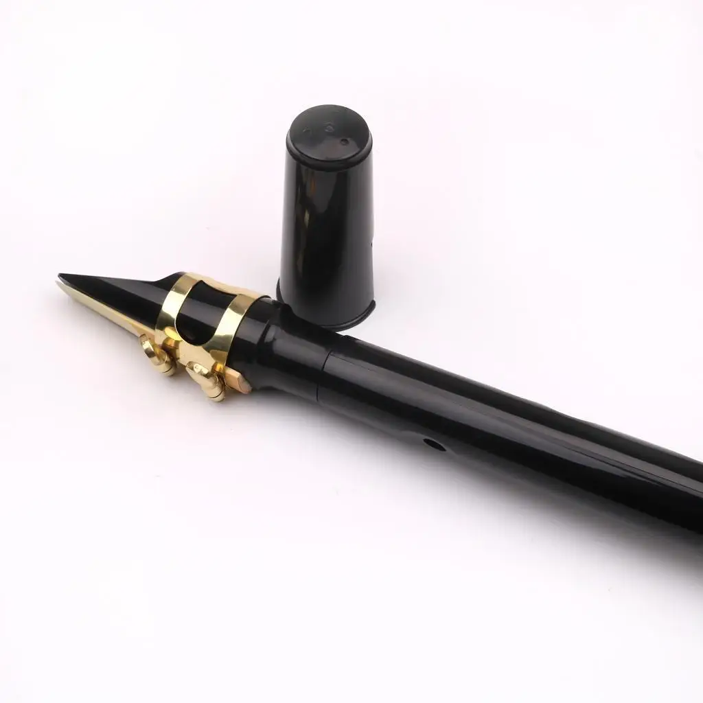 Black Pocket Mini Sax Portable Saxophone Little Saxophone with Carrying Bag
