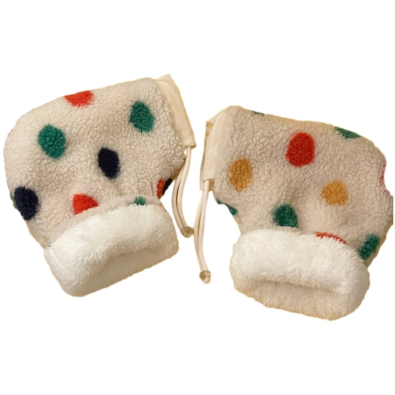 Outdoor Sports Mittens Cartoon Pattern Hands Warmer Scooter Accessory for Winter