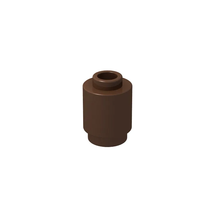 MOC 3062 Accessories 1x1 Cylindrical Brick Normal Bricks Model Building Building Block Educational Toys City Toy 20PCS assemble toy