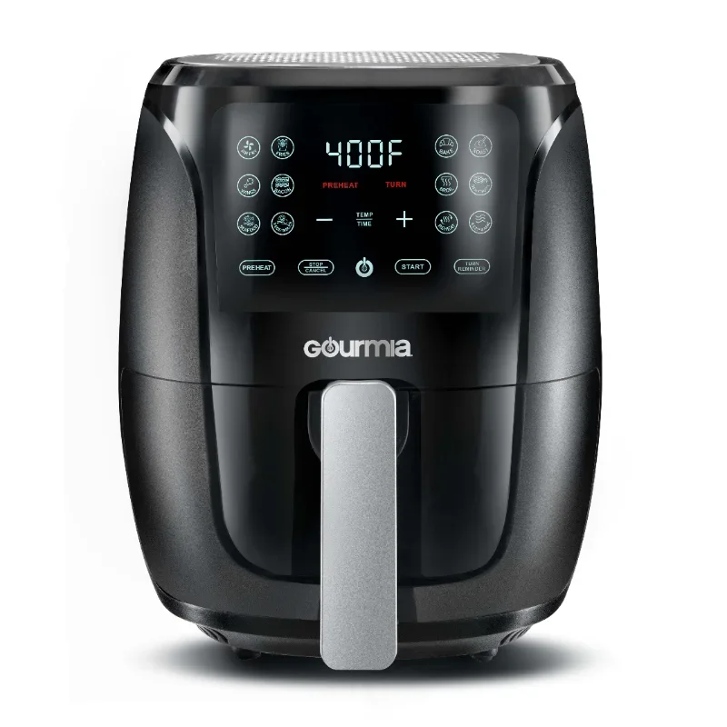 

Gourmia 4 Qt Digital Air Fryer with Guided Cooking, Black GAF486