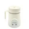 Ceramics Mini Electric Water Kettle Thermal Heating Cup Boiler Soup Health Pot Stew Porridge Noodle Slow Cooker Milk Heater 0.6L 4
