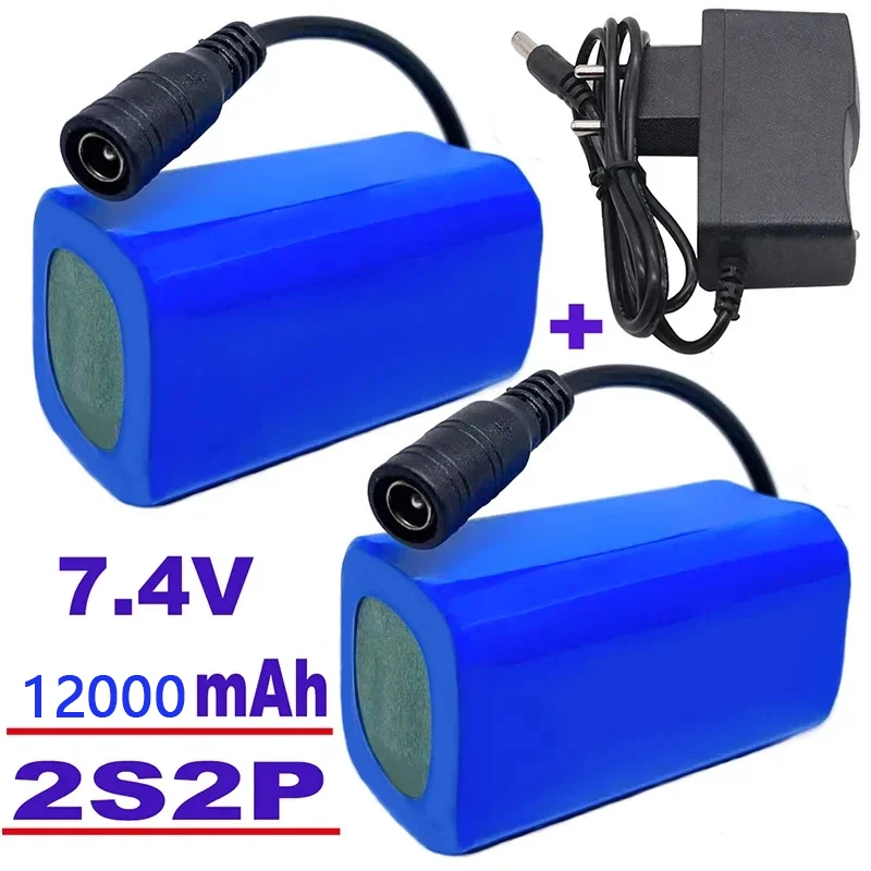 

The Original 7.4V 12000Mah Battery Is Used For Remote Control Fishing Bait Boat Accessories Such As T188 T888 V007 C18 H18
