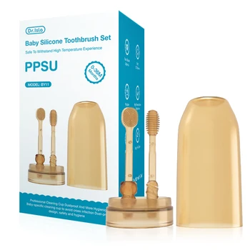 MAMIJOY 3-in-1 Baby Silicone Toothbrush 1