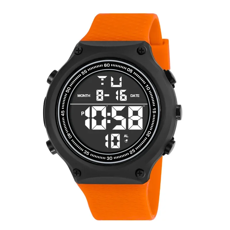 MAYZHISU Electronic Watches for Men's LED Digital Sports Watches Male Waterproof Luminous Men Sport Wristwatch Alarm Clock