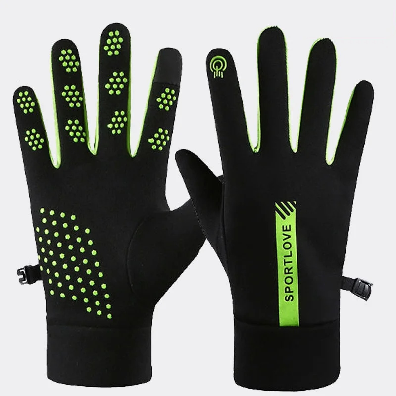 Gants de vélo femme hiver imperméables antidérapants - Résistance vent et froid pour sports outdoor