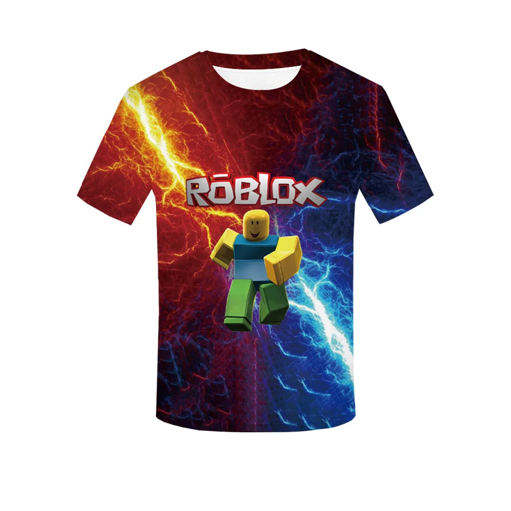 Roblox Rainbow Friends Cartoon Anime Clothes Summer Round Neck  Short-sleeved Printed Men's And Women's T-shirts - Animation  Derivatives/peripheral Products - AliExpress