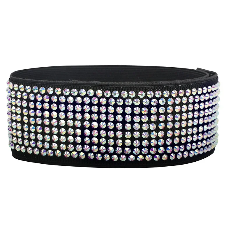 Latin Dance Belt Female Professional Latin Dance Belt Costume Accessories With Drill Modern Girdle Accessories