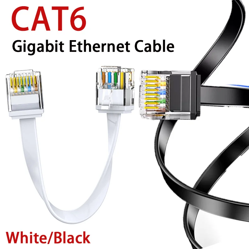 8Pin CAT6 Flat RJ45 Cable: The Ultimate Guide for Seamless, Compact ...
