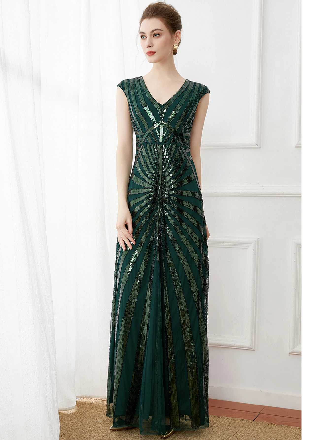 فستان ماكسي ترتر سهرة زفاف