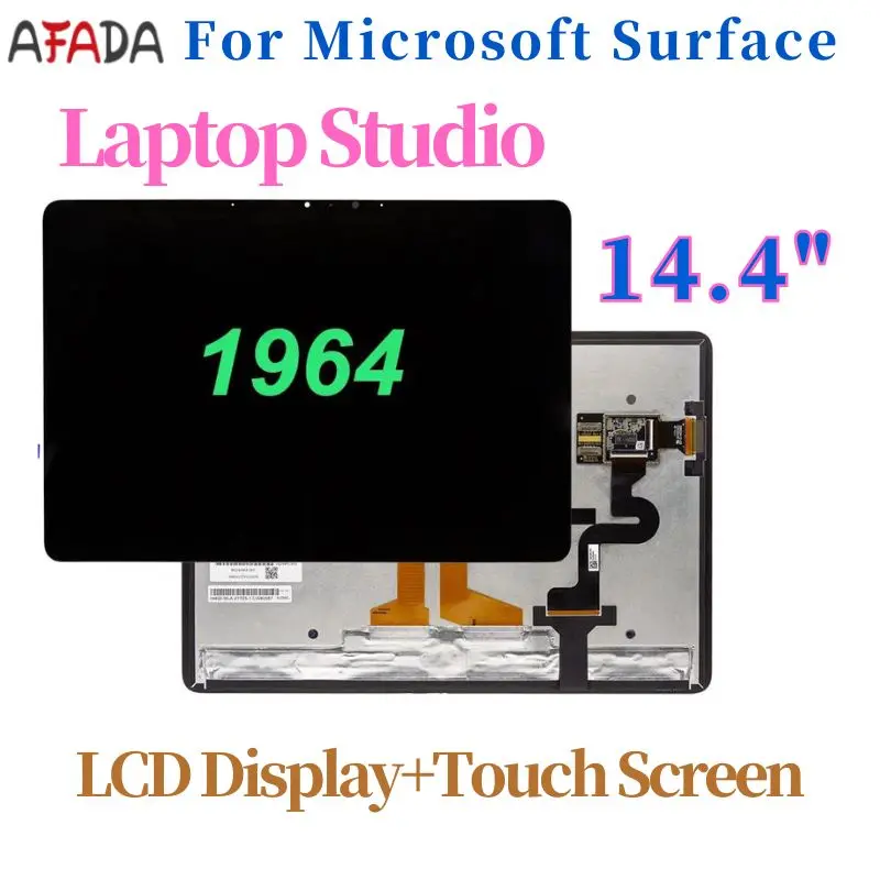 Nuovo 14.4 "Originale Per Microsoft Surface Laptop Studio 1964 Display Lcd Touch Screen Digitizer Per Surface Laptop Studio Lcd