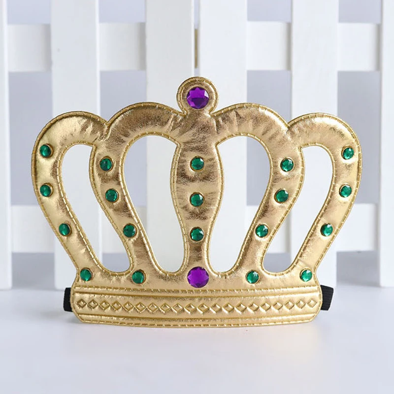Golden Crown Hat for Kids' Birthday Party - Princess/Prince Party Accessory