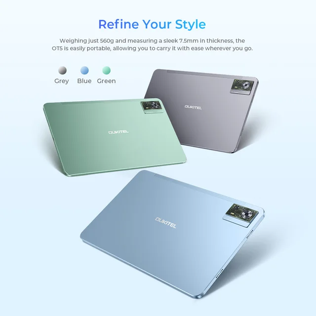 엔터테인먼트와 생산성이 만나는 Oukitel OT5 태블릿