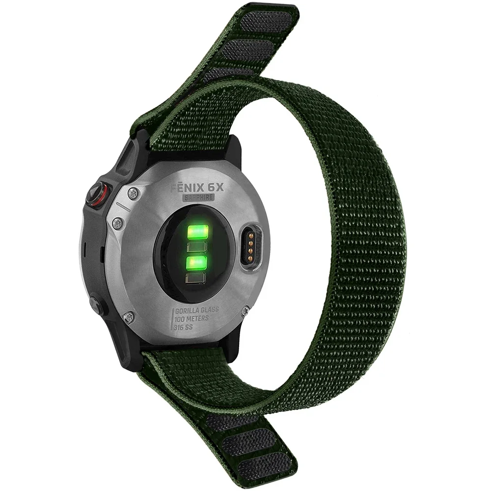 Nylon Quick-Dry Hook and Loop Watch Band – Versatile Sizes