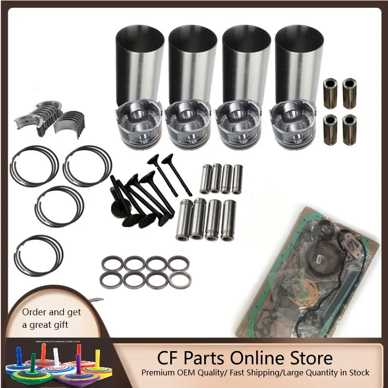 

Overhaul Rebuild Kit For Yanmar 4D92E 4TNE92 Engine Komatsu FD15T Forklift